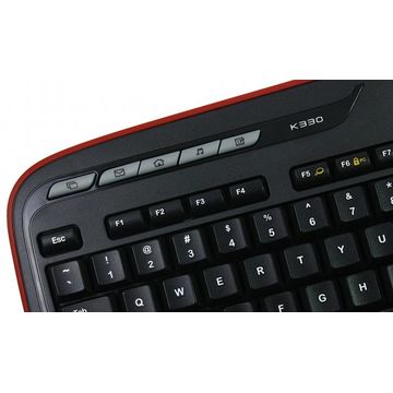 Tastatura Logitech MK330 wireless multimedia + mouse optic