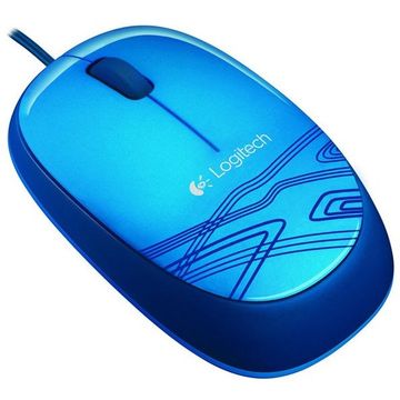 Mouse Logitech M105, optic USB, 1000dpi, albastru
