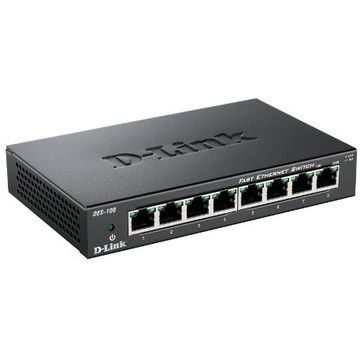 Switch D-Link DES-108, 8 porturi 10/100Mbps