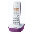 Telefon Panasonic DECT cu CallerID alb + mov
