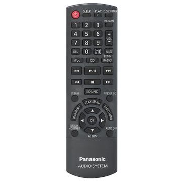 Microsistem audio Panasonic SC-PMX5EG-S, 120W, argintiu