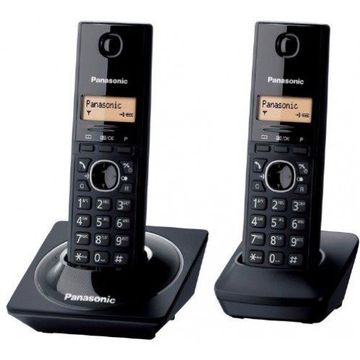 Telefon Panasonic DECT twin cu Caller ID, Negru