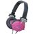 Casti Panasonic RP-DJS400E-P tip DJ, negru / roz