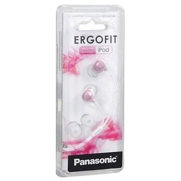 Casti Panasonic RP-HJE180E-P in ear, roz
