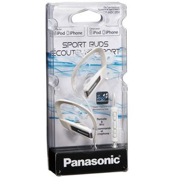 Casti Panasonic RP-HSC200E-W Sport Clip, albe