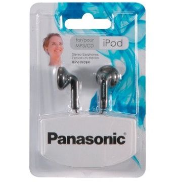 Casti Panasonic RP-HV094E-K in-ear, negre
