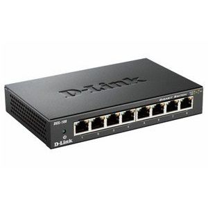 Switch D-Link DGS-108, 8 porturi, unmanaged, 1000M