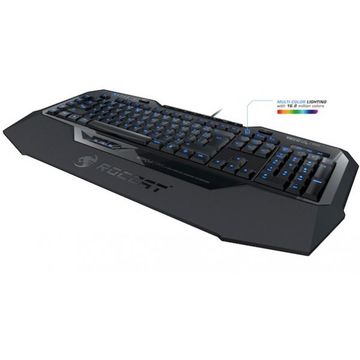 Tastatura Gaming Roccat Isku FX, iluminata, USB, Negru