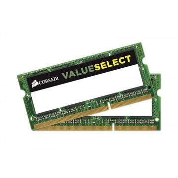 Memorie laptop Corsair DDR3, 8 GB (2x4GB) 1600MHz, Value Select