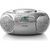 Microsistem audio Philips AZ127/12, 2W, CD+caseta