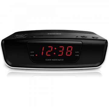 Radio cu ceas Philips AJ3123/12, negru
