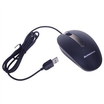 Mouse Lenovo M3803A optic USB, 1000dpi, negru