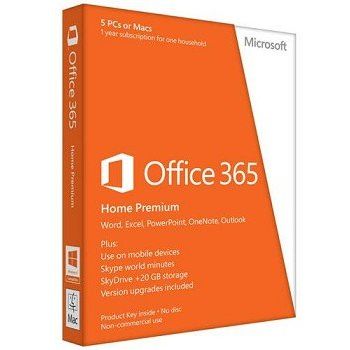 Suita office Microsoft Office 2013, 365 Home Premium 32-bit/x64, Romana