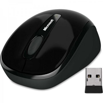 Mouse Microsoft Wireless Mobile 3500, Blue Track, Negru