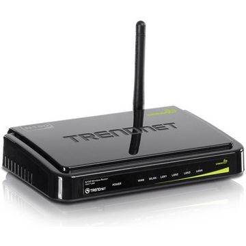 Router wireless Router Wireless TrendNet N150 (TEW-712BR ) , 4 porturi , 150Mbps