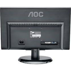 Monitor LED AOC e950Swdak, 18.5 inch, 1366x768