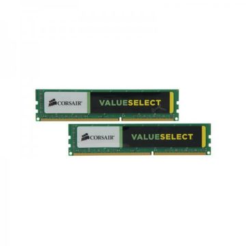 Memorie Corsair CMV8GX3M2A1600C11 , Value Select 8GB DDR3 , 1600MHz ,  CL11 ,  Dual Channel Kit