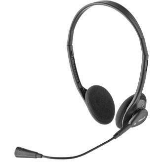 Casti Trust 11916 Multi Function Headphone, negre