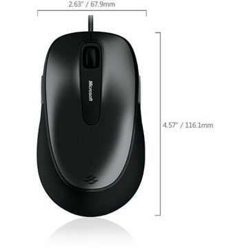 Mouse Microsoft Comfort 4500 BlueTrack, USB, negru