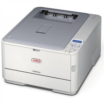 Imprimanta laser OKI C301DN, Duplex, Retea