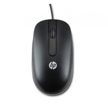 Mouse HP QY775AA, Optic, 800 dpi, PS/2, Negru
