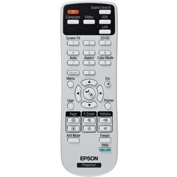Videoproiector Epson EB-W16, 3LCD, WXGA 3D, 3000 lm, 5000:1 (Alb)