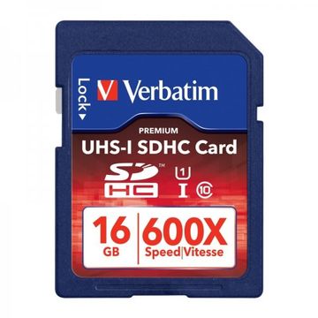 Card memorie Verbatim SDHC UHS-I 16GB Clasa 10