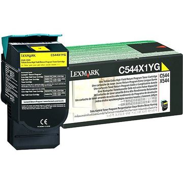 Toner laser Lexmark C544X1YG Yellow, 4000 pagini
