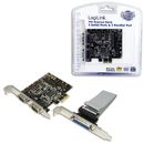 Adaptor LogiLink PC0033 PCI-Express la 2 x Serial+ 1 Paralel