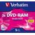 DVD-RAM Verbatim 9.4GB 3x Double Sided Hardcoated