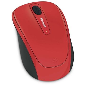 Mouse Microsoft Mobile 3500, BlueTrack, USB, Rosu