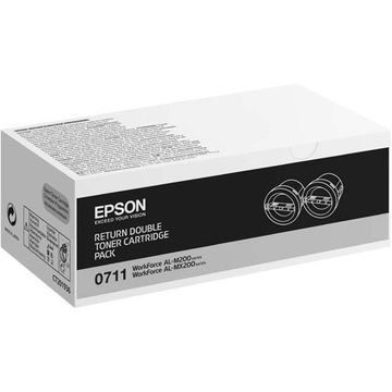 Toner dublu Epson C13S050711 pentru WorkForce AL-M200/MX200