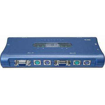Switch KVM Trendnet TK-400K, 4 port-uri VGA / PS2
