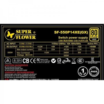 Sursa Super Flower SF-550P14XE(GX), 550W, Golden Green