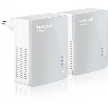 Adaptor PowerLan TP-LINK TL-PA4010KIT, 500 Mbps, Set 2 adaptori