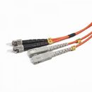 Cablu fibra optica Gembird, duplex multimode, conectori ST-SC, bulk, 5m