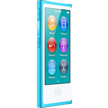 Player Apple iPod Nano Gen 7 MD477QB/A, 16GB, albastru