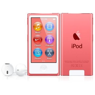 Player Apple iPod Nano Gen 7 MD475QB/A, 16GB, roz