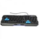 Tastatura E-Blue Polygon Gaming Keyboard, 8 taste de schimb, iluminare LED