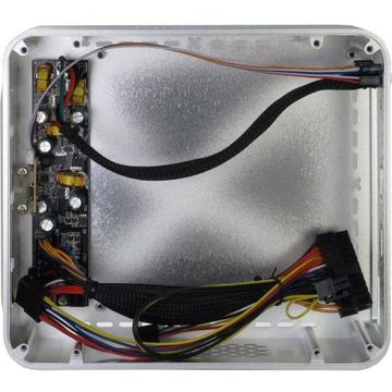 Carcasa Inter-Tech Mini ITX Q-5, argintiu