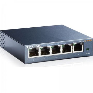 Switch TP-LINK TL-SG105, 5 porturi 10/100/1000Mbps