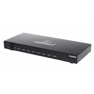 Splitter HDMI Gembird Cablexpert , 8 porturi, negru