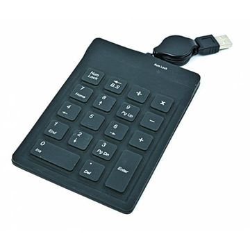 Tastatura Gembird KPD-1F- numerica, 18 taste, USB