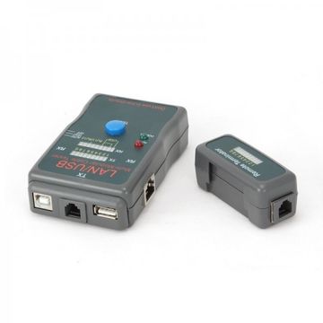 Tester cablu de retea RJ-45 UTP/STP si USB, Gembird NCT-2