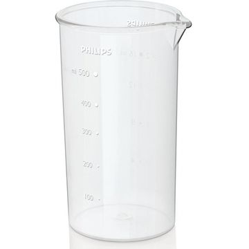Philips HR1607/00, de mana, 550 W, 0.5 L, cu tocator, alb