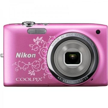 Aparat foto digital Nikon Coolpix S2700, 16MP, zoom optic 6x , Roz