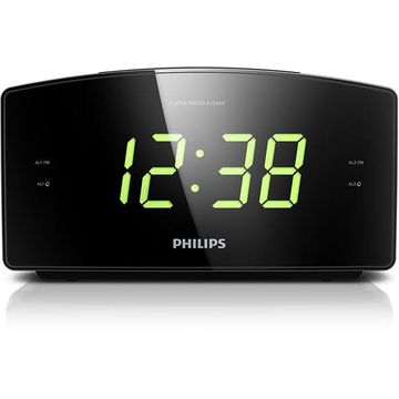 Radio cu ceas Philips AJ3400/12, negru