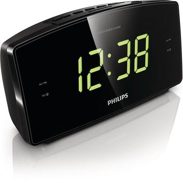 Radio cu ceas Philips AJ3400/12, negru