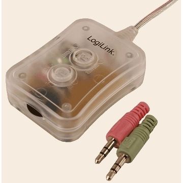 Switch audio casti-boxe LOGILINK HS0010, 2.5m