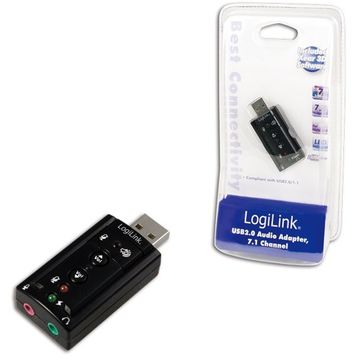 Placa de sunet LogiLink UA0078, USB 2.0